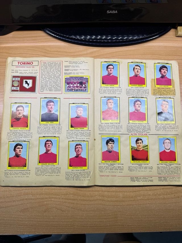 Album calciatori Panini 1966 67