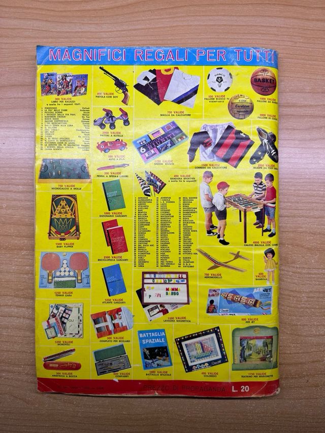 Album calciatori Panini 1966 67