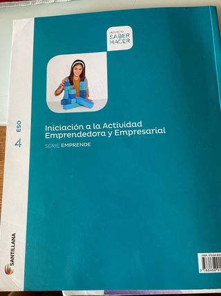 Libro de texto de Empresariales 4º ESO