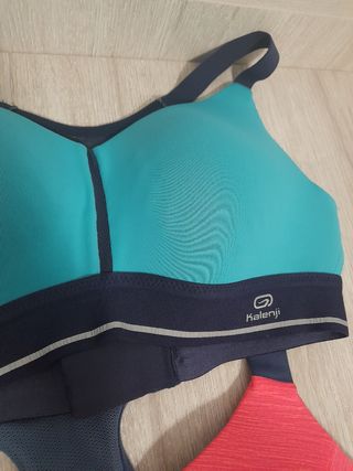 Sujetadores deportivos Decathlon