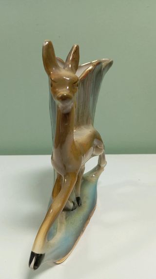 Vasetto vintage ceramica cerbiatto