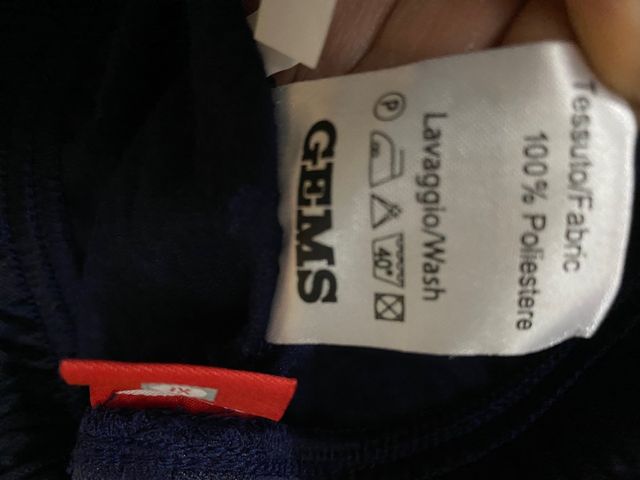 Pantaloncini sprtivi Gems blu tg. XL nuovo