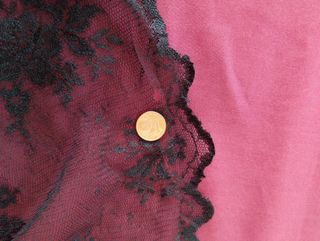 Kimono largo de encaje negro. T. única HALLOWEEN