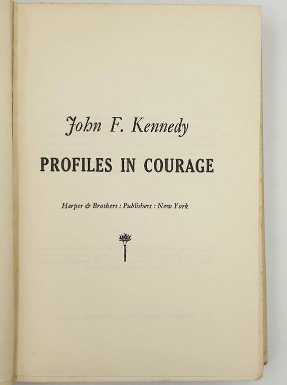 J.F. Kennedy Profiles In Courage