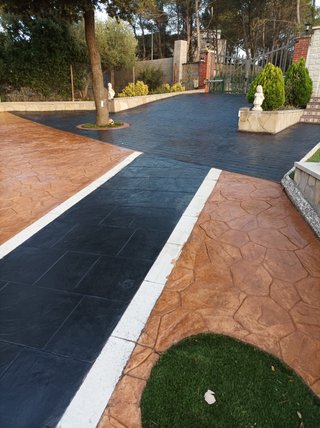 hormigon y vertical impreso