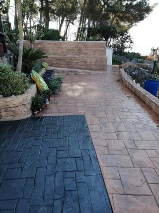 hormigon y vertical impreso