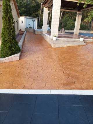 hormigon y vertical impreso