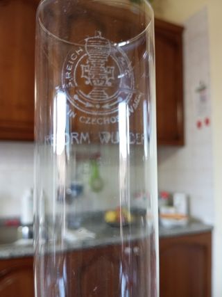 Lampada antica a petrolio in ottone