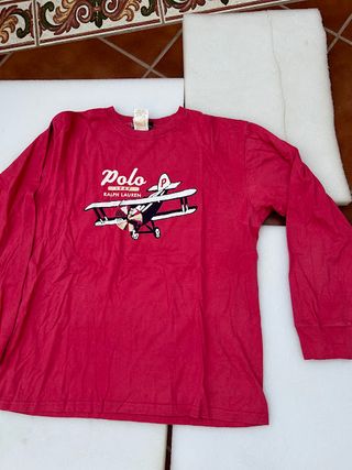 Camiseta Polo Ralph Lauren de Manga Larga Vintage