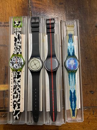 Swatch Swiss Art Confederazione elvetica 1991 4 pz