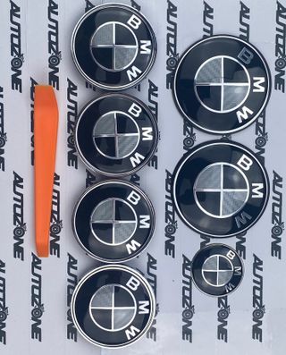 Pack emblemas BMW NG Carbono Serie 6 F06/F12/F13