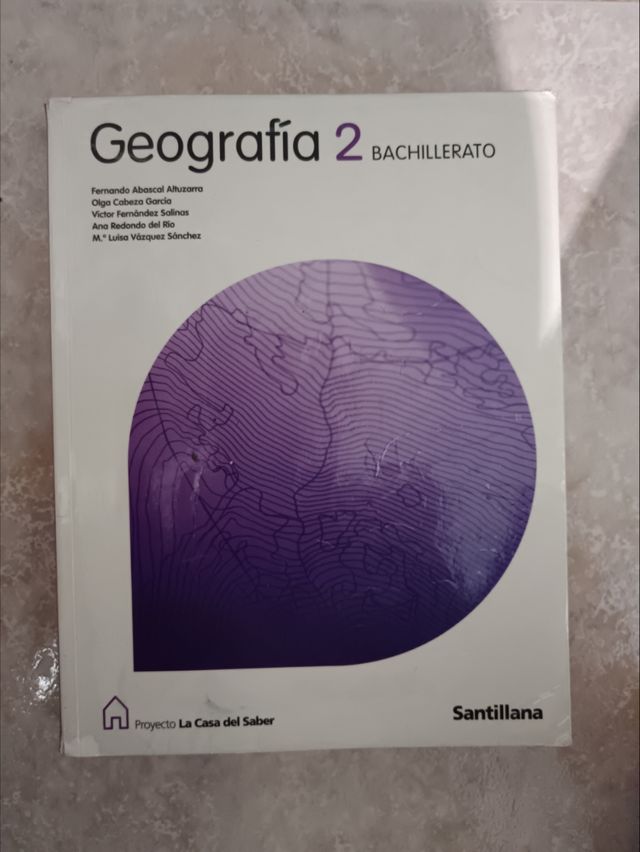 Geografía 2 bachillerato