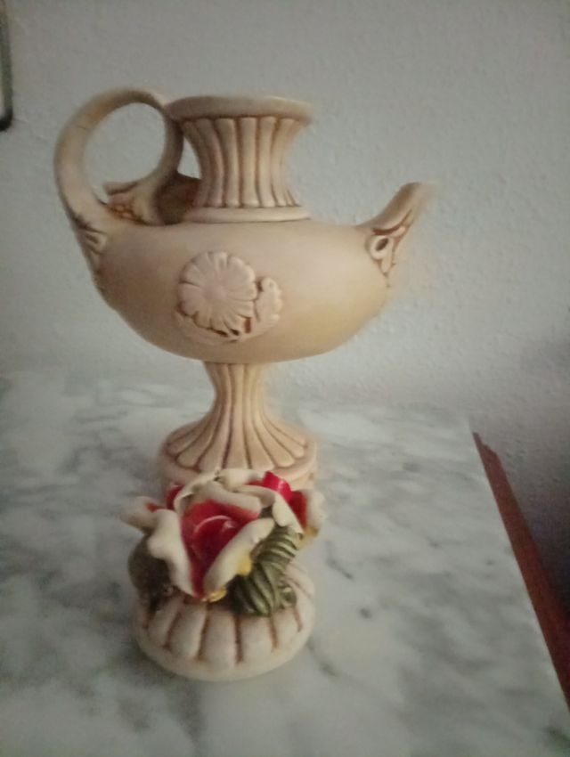 Figura Lampara Aladino o tetera cerámica port