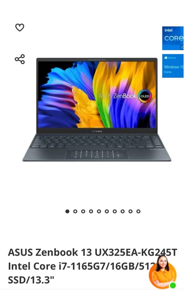PORTATIL ASSUS ZENBOOK