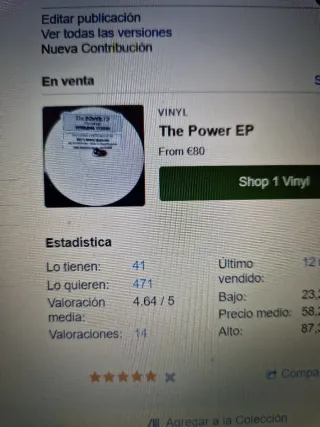 STIRLING STYLES The Power EP vinilo