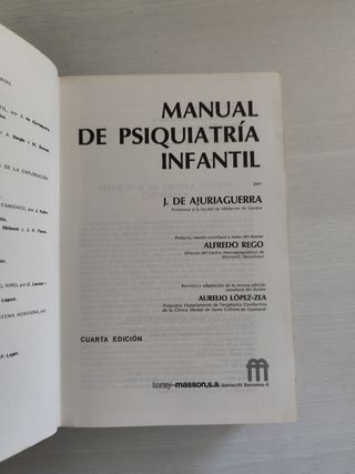 Manual Psiquiatría Infantil