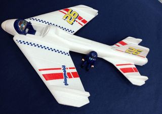 Playmobil avión planeador antiguo