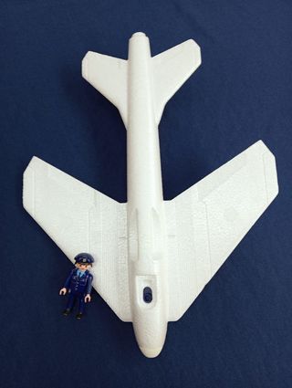 Playmobil avión planeador antiguo