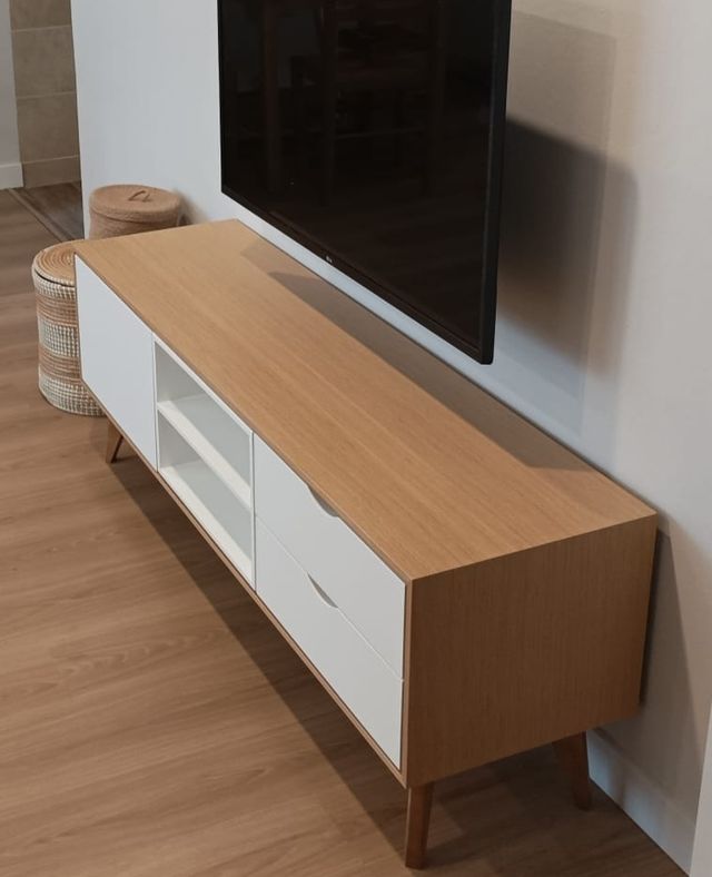 Mueble TV estilo nórdico