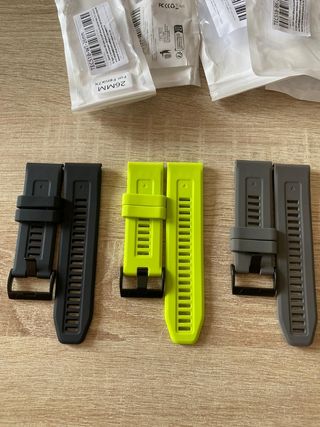 2 correas de recambio para reloj garmin