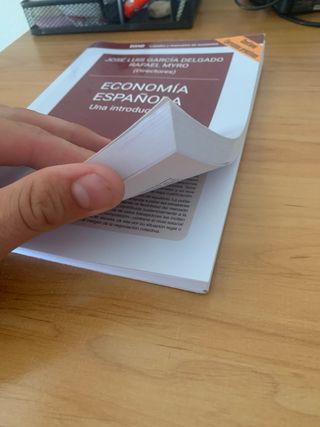 LIBRO ECONOMIA ESPAÑOLA