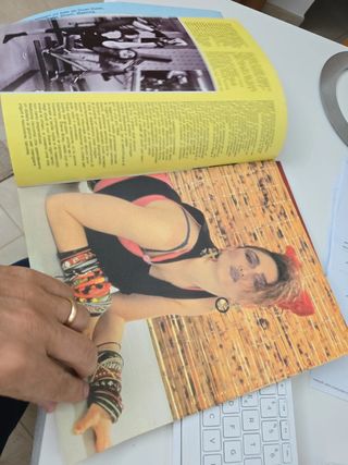 Madonna Pix 1985 completo di poster centrale e man