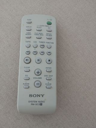 Equipo de música Sony