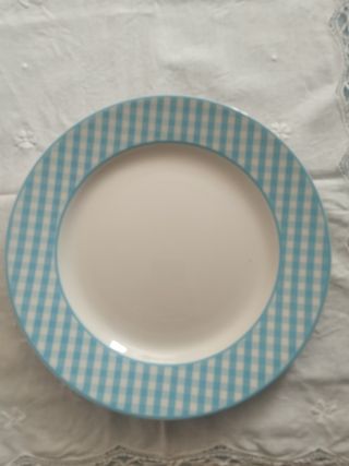 Vajilla Pontesa azul 