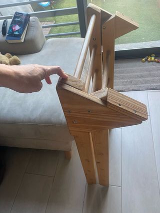 Torre pikler con tobogan y rocodromo