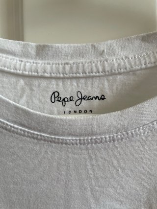 Camiseta blanca de Pepe Jeans