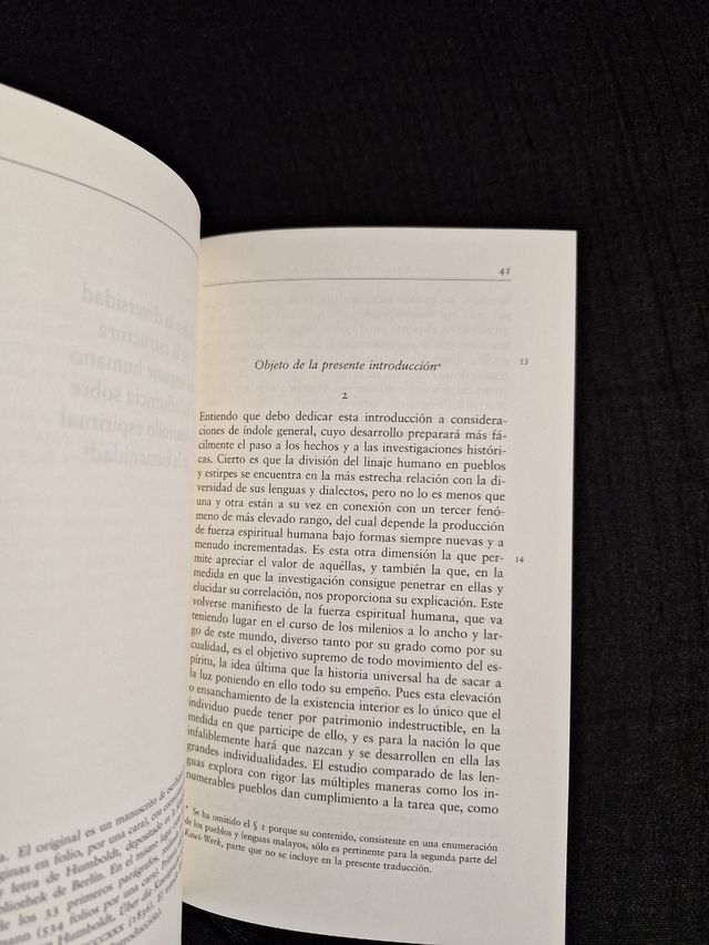 Guilherme von Humboldt. Sobre a diversidade de...