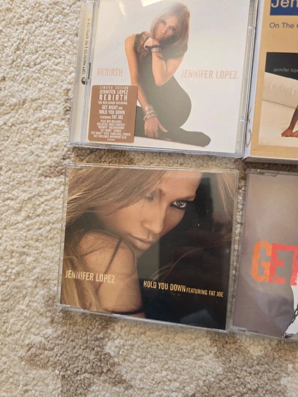 j lo jennifer lopez 7 cd -3 cds