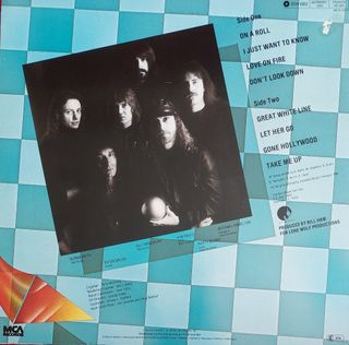 LP. VINILO. Point Blank. "On a Roll"