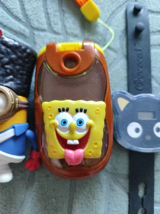 Bob Esponja +Minions + cromos minions