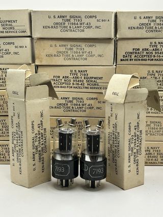 7193 Ken-Rad valvola nos con scatola originale