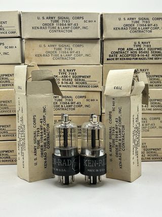 7193 Ken-Rad valvola nos con scatola originale