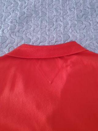 Polo Tommie Jeans rojo XS