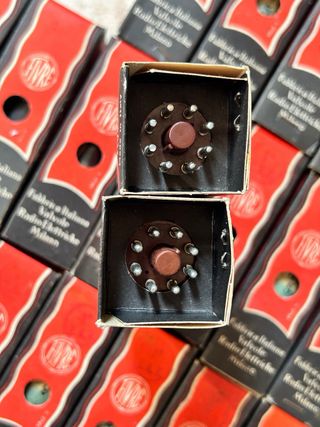 6n7gt nos valvola Fivre imballo originale