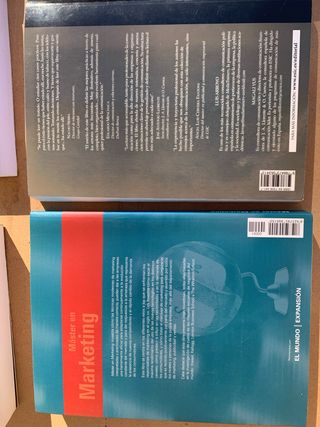 Pack de libros nuevos RRPP, economía, marketing