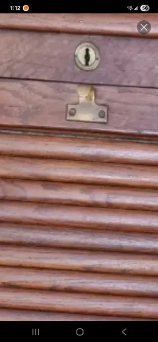 Armario antiguo archivador persiana