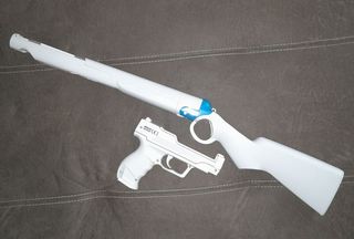 NUEVO accesorios wii-U:Rifle + Pistola