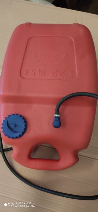 Depósito gasolina con asa para barco