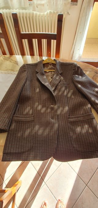 Giacca vintage pura lana tg 54