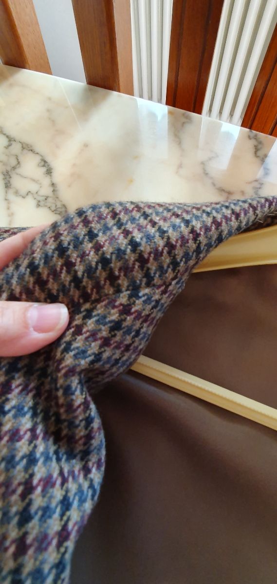 Giacca vintage pura lana tg 54