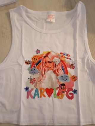Camisetas Karol G talla S nuevas