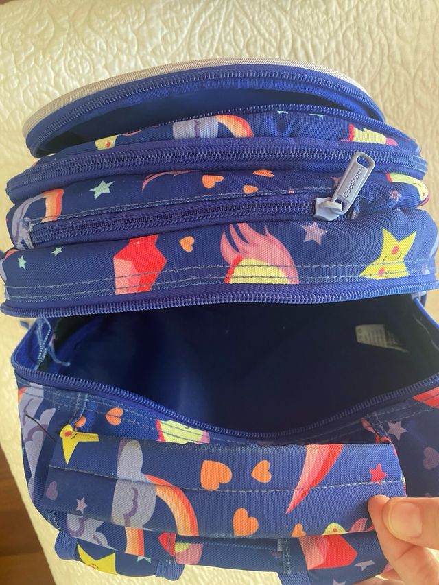 Mochila colegial unicornios Coolpack