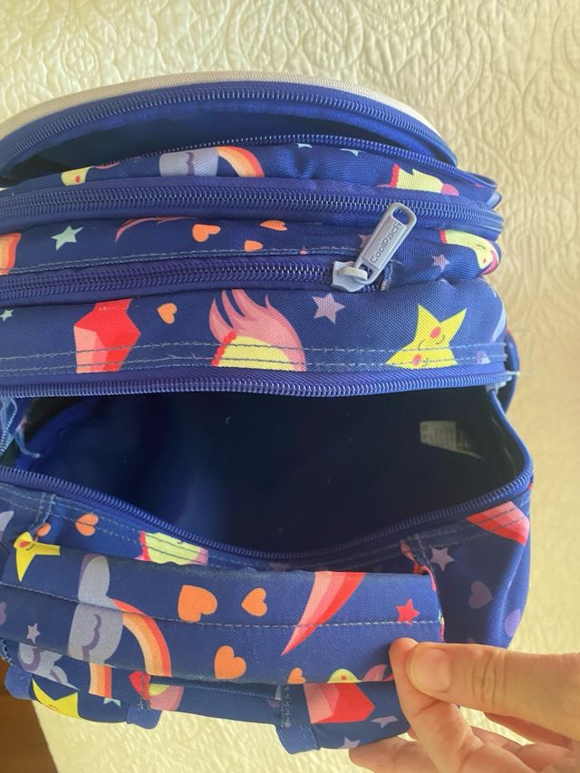 Mochila colegial unicornios Coolpack