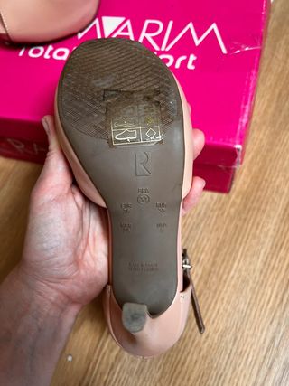 Tacones nude cómodos Ramarim