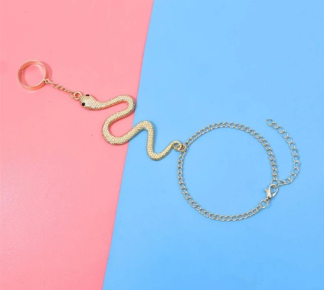 Bracciale Unique Snake Jewelry colore Oro o Argento