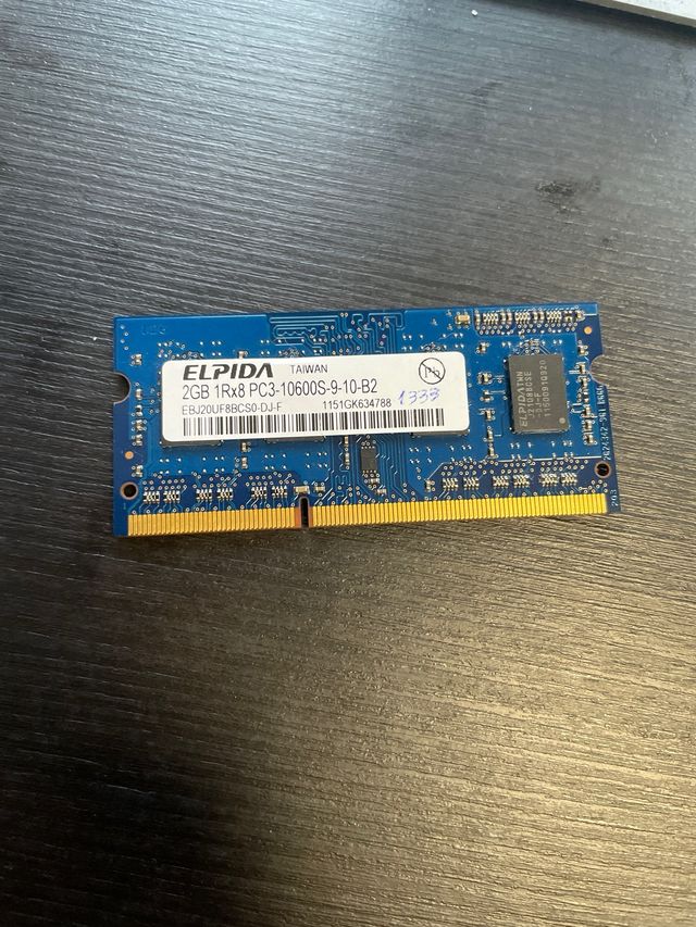 Memoria RAM PC3 2GB